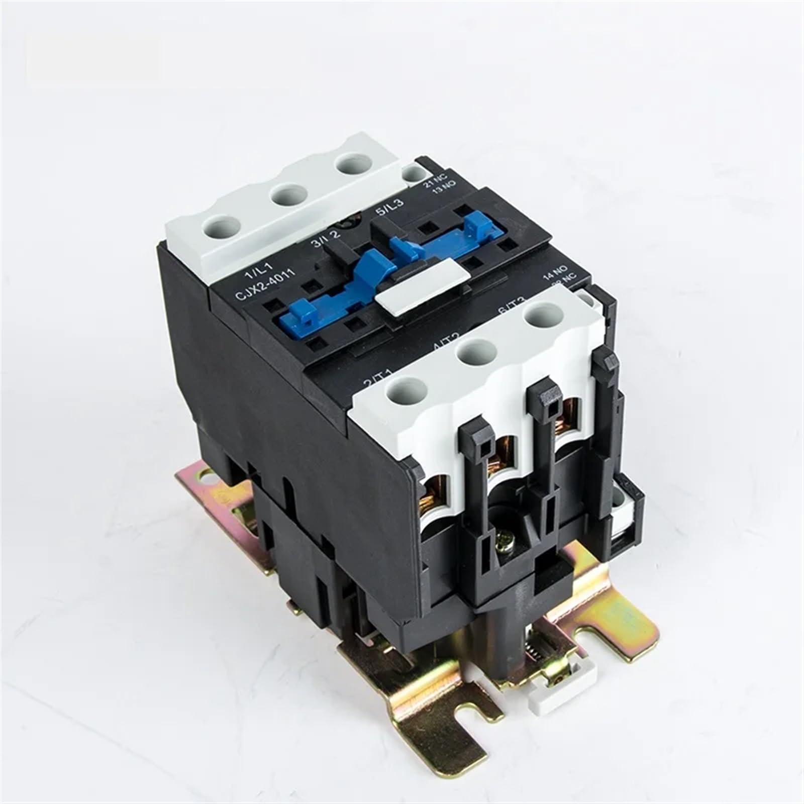 AQHYEBNSR CJX2-4011 4001 stycznik AC 40 A, 3-fazowy, 3-biegunowy, bez cewki, napięcie 380 V, 220 V, 24 V, 50 Hz, montaż na szynie DIN, 3P + 1NC stycznik (4011 36 V)