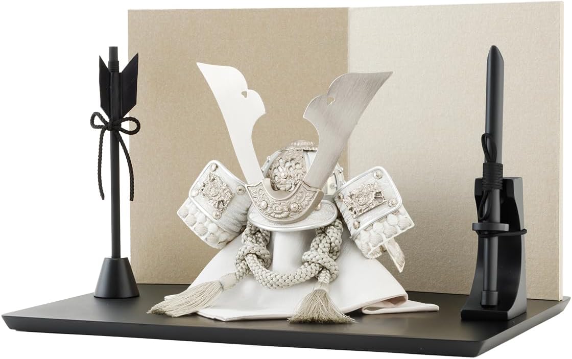 五月人形 ケース入り 兜飾り 六角勝輝 伊達政宗の兜 アクリルケース 幅