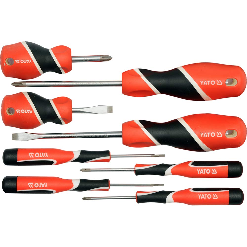 Yato YT25980 Screwdriver Set of 8 Pieces Screw driver for Home