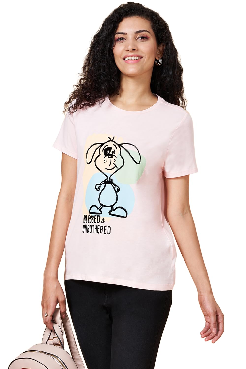 people by pantaloons Women's Cartoon Graphic TEE-picture-39