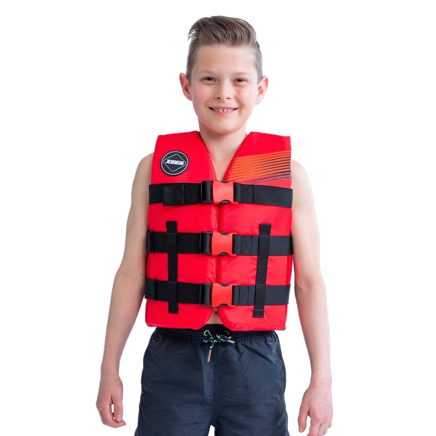 Jobe Junior 50N Watersports Waterski Jetski Wakeboarding Safety Impact Vest - Top - Rouge - Léger - Unisexe