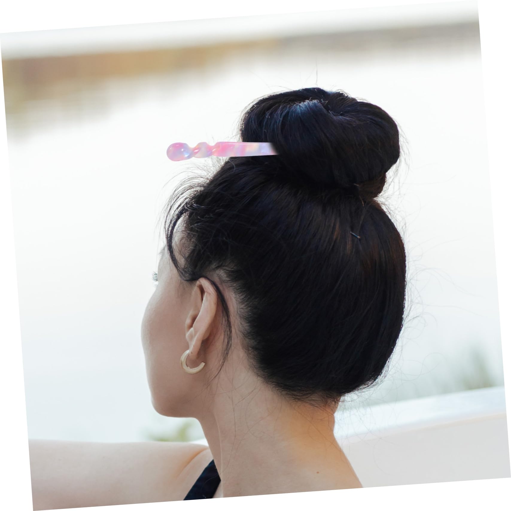 FOMIYES 20 Uds Horquilla Chica Palillos Para El Cabello Accesorios Chinos Para El Cabello Para Mujeres Palitos Para El Cabello Para Bollos Palillos Para El Cabello Palo De Pelo Chino