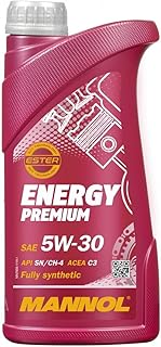 MANNOL HTE - Germany Fully Synthetic Engine Oil with Esters (7908 ENERGY 5W-30 1 LTR)