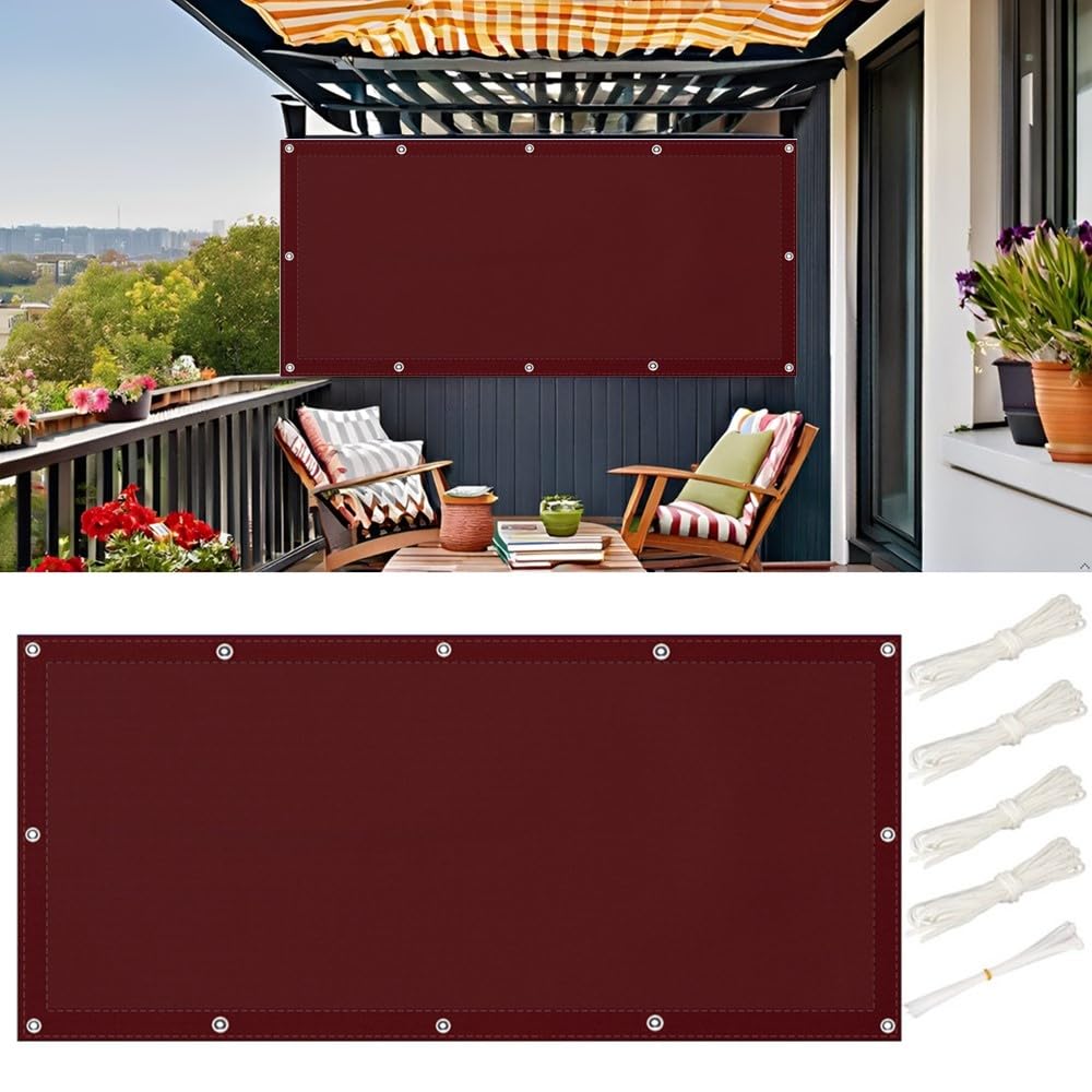 sonnensegel 2x4 5 Wasserdicht 2x4.5m Segeltuch Rechteckig mit ösen im Viele Größe und Farben, Sonnensegel Balkon Windschutz Segel Winterfest Sichtschutzplane Draußen für Balkon Terrasse, Rot hammock hängematte Hängematte für Configuration:Clutch - Throttle 1 member:55366254035112:3611