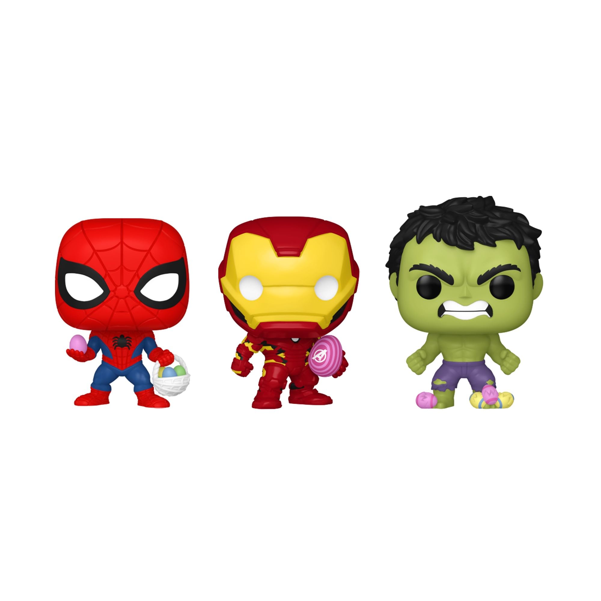 MARVEL - Funko Pop Marvel ハルク ブルース・バナー 3個セット Amazon.com: Funko Pocket Pop!: Easter 3-Pack - The Hulk