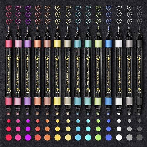 Hmeuest 14 Metallic Pens