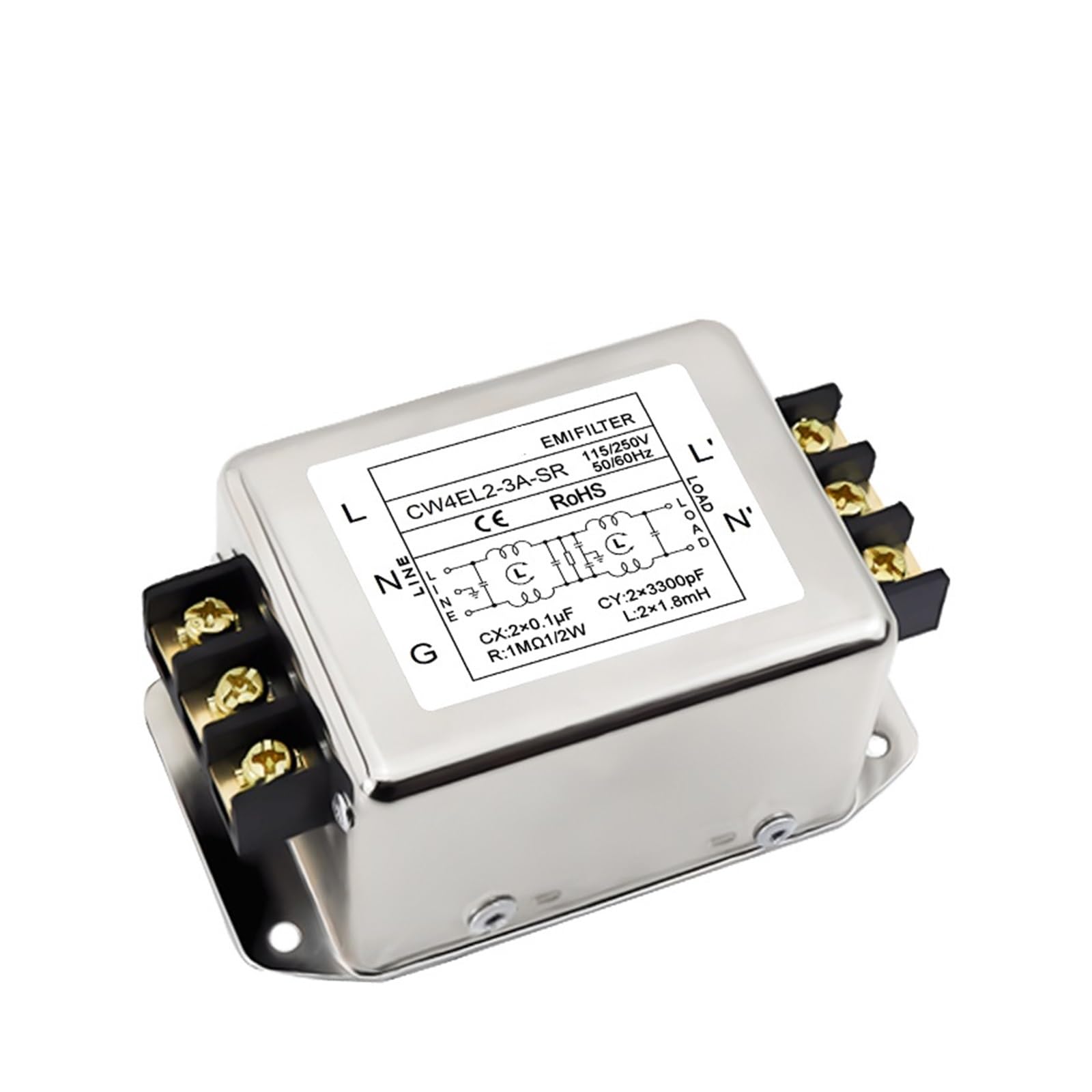 Filtre EMI CW4 anti-interférence AC220V pour stopper les coupures de machine