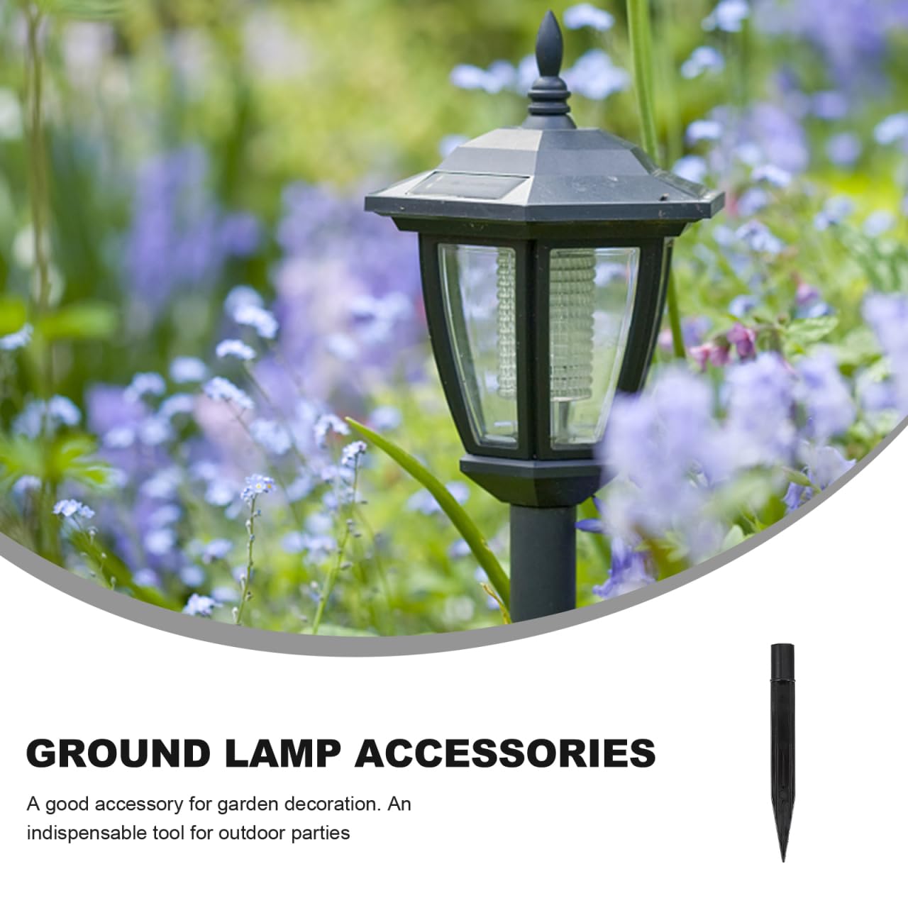 10 Pz Picchetti Di In Plastica Picchetti Per Luci Sostituzione Per Luci Parti Per Giardino Accessori Per Pali Di Lampade Da Giardino