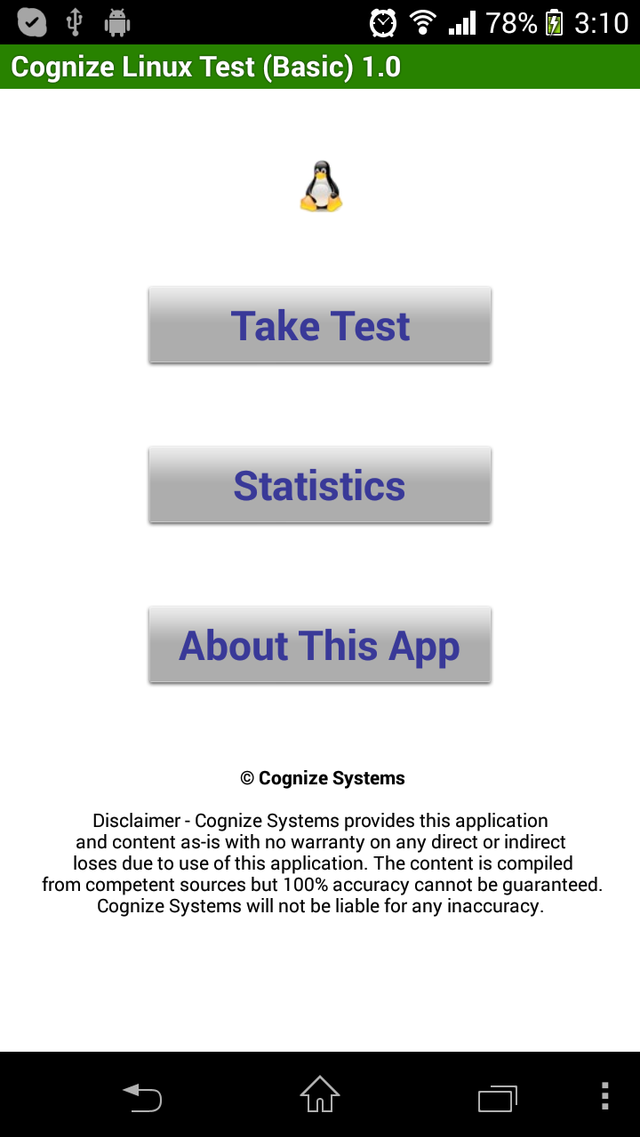 Linux Testing Linux Test - App on Amazon Appstore