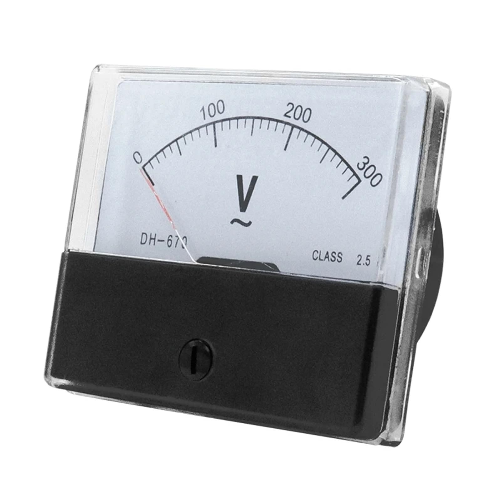 Woltomierz analogowy DH670 AC 5-500 V (1 szt.) (100V)