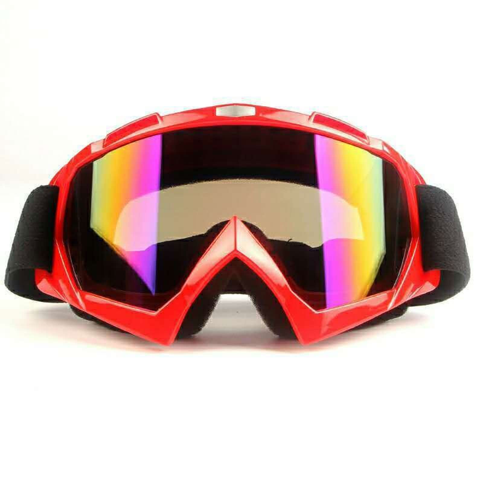 DieffematicHXJ Masque Ski Professionnel Ski Goggles Double Couches Lentilles Anti-Fog Lunettes Ski Ski Hommes Femmes Snow Goggles Snowmobile Winter Sport (Color : Red)