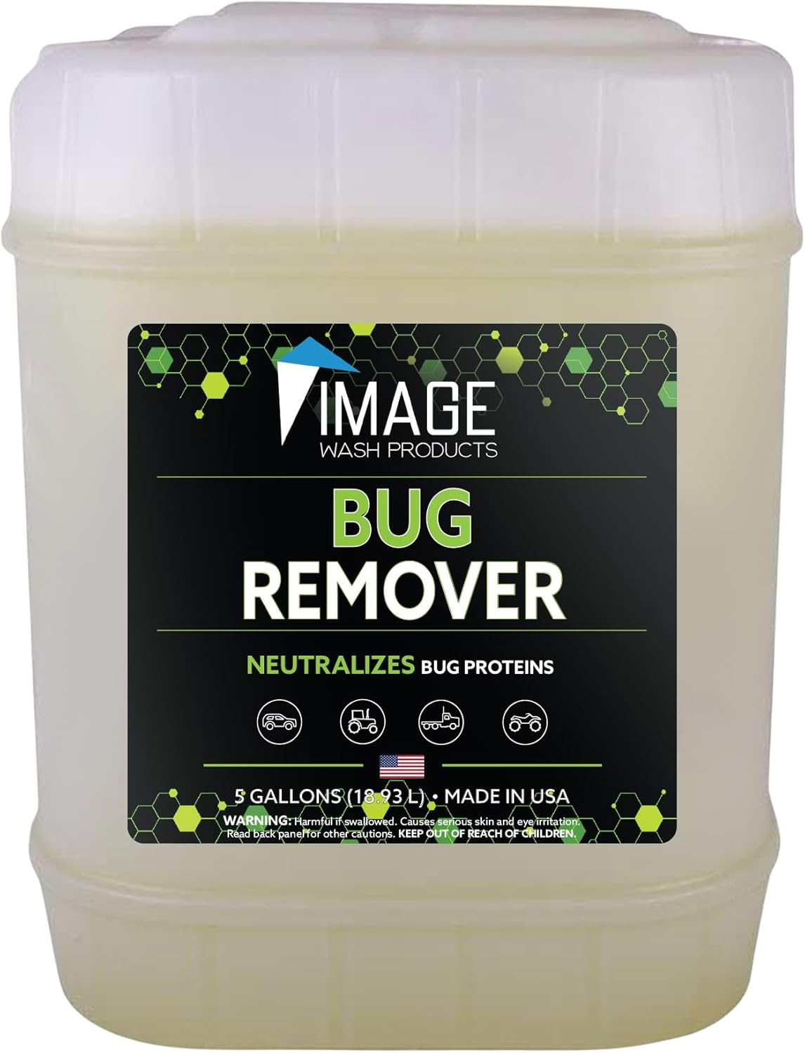 Bug Remover for Vehicles (5 Gallon) - car truck bug cleaner