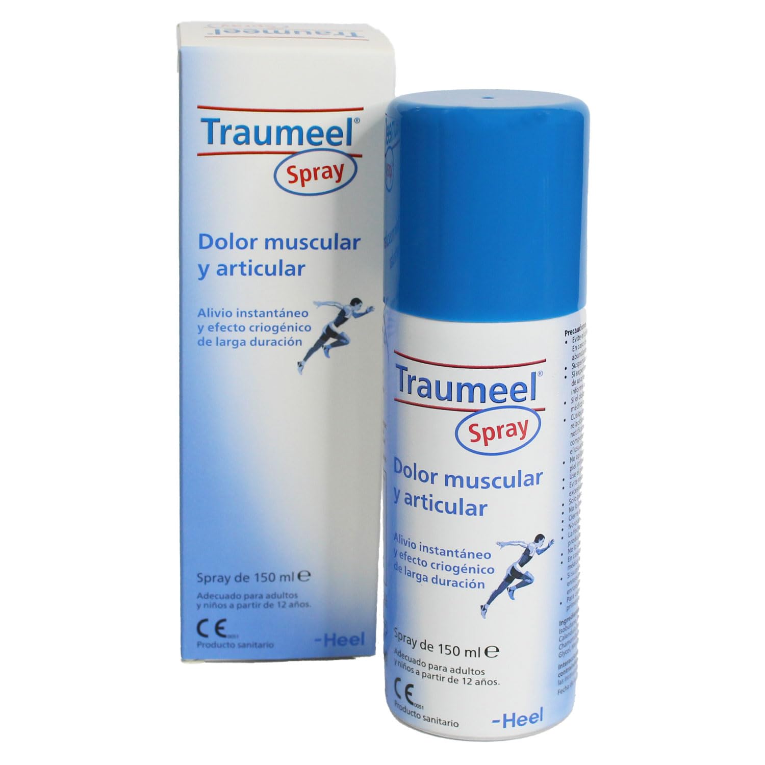Heel Traumeel Spray Frío a base de Plantas para Golpes y Muscular- No te pares- 150 ml