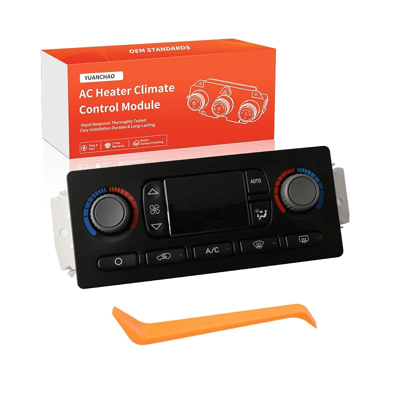 Módulo de controle do ar-condicionado e aquecedor YUANCHAO 599-211XD para Cadillac, Chevrolet e GMC