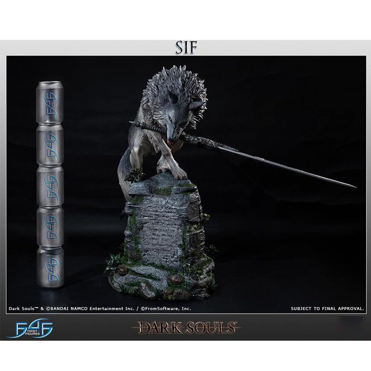 Amazon | HiPlay First 4 Figures ダークソウル 灰色の大狼シフ Sif