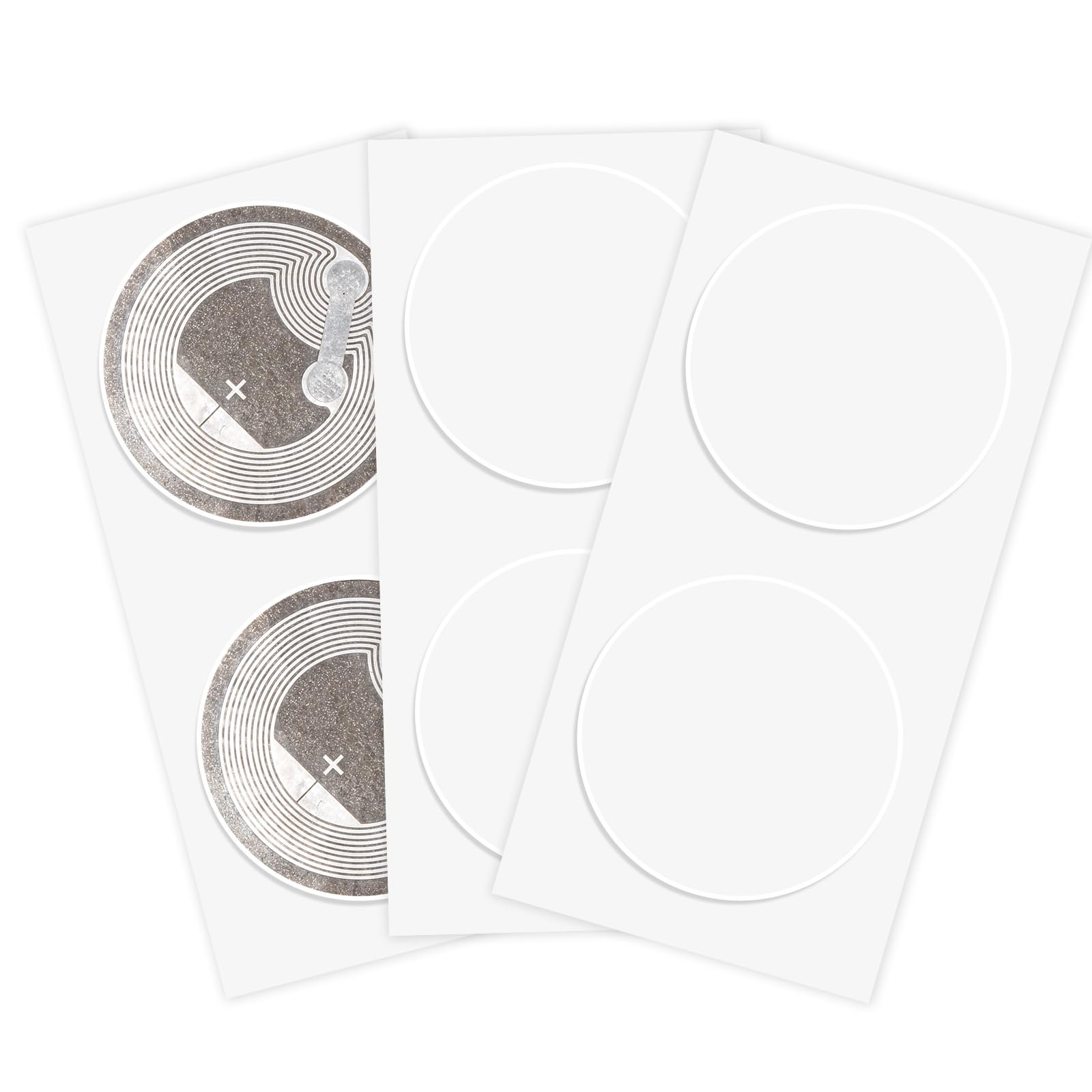 Photo 1 of 20 Pcs NFC Tags Sticker NTAG215 Chip Anti-Metal NFC Stickers Adhesive Labels Transparent RFID Tags Rewritable 504 Bytes Memory Suitable for All NFC-Enabled Devices and Smartphones