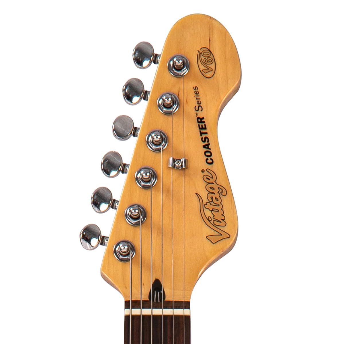 VINTAGE V60 Serie Posavasos Guitarra Eléctrica - Blanco VINTAGE