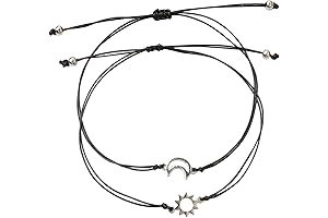 hwojjha Moon Sun Bracelets for Couples
