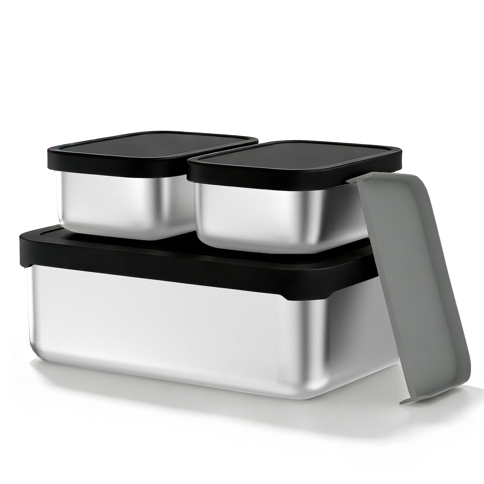 Amazon.com: EC-Gaze Stainless Steel Bento Box, 33oz Leak-proof