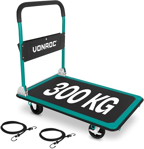 Chariot à Plate-Forme Pliable 300 kg VONROC