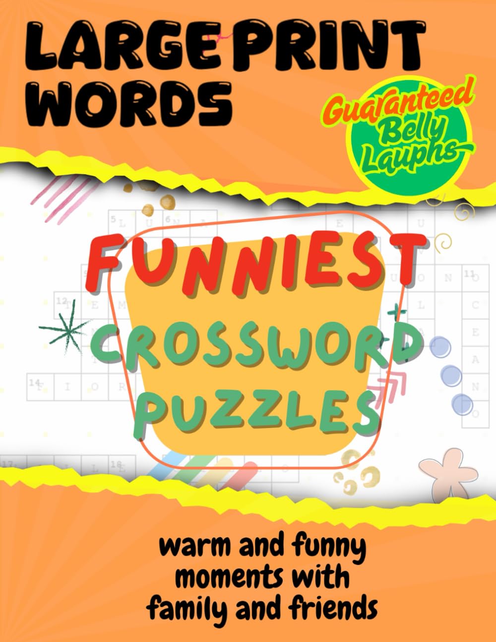 Funniest Crossword Puzzles: For for warm and funny moments with family and friends