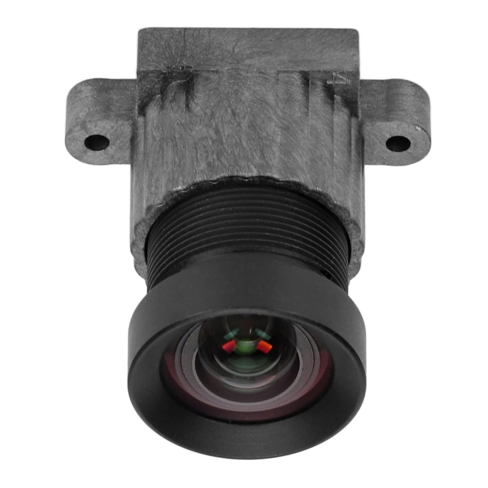 Lente 4.35mm M12 10MP Gran Angular para Cámara IP - Objetivo Placa Única sin Distorsión, Enfoque Preciso, Alta Definición, Ideal para Vigilancia y Seguridad con Montaje M12 x P0.5