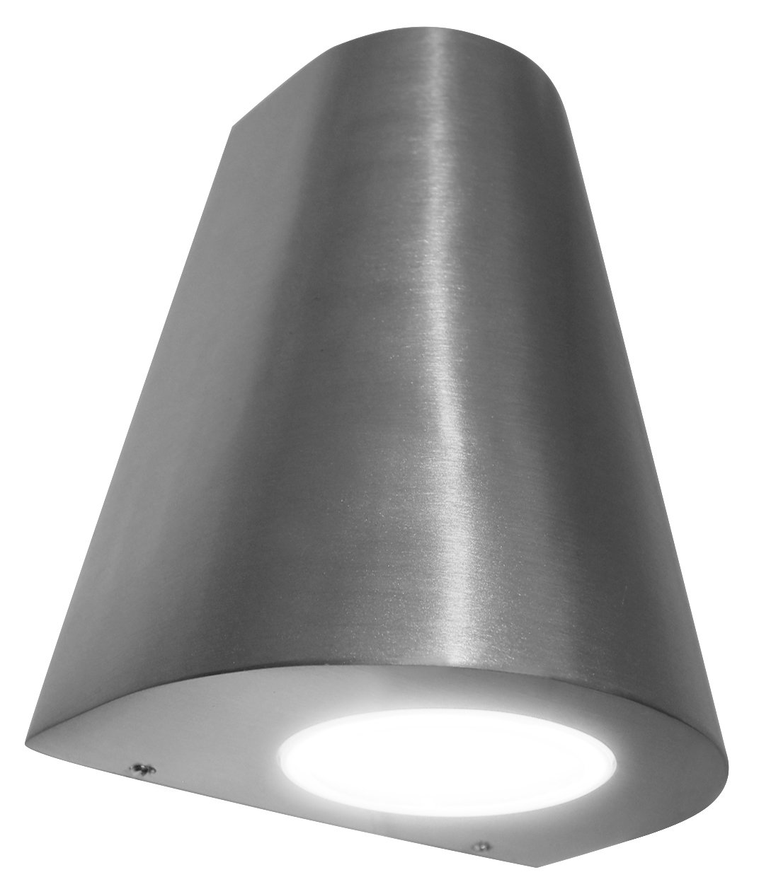 Zenon Lighting CollectionCone Shape LED 6W Outdoor Wall Light Cool White Stainless Steel Finish Exterior Single Downlight ZLC067AB6W