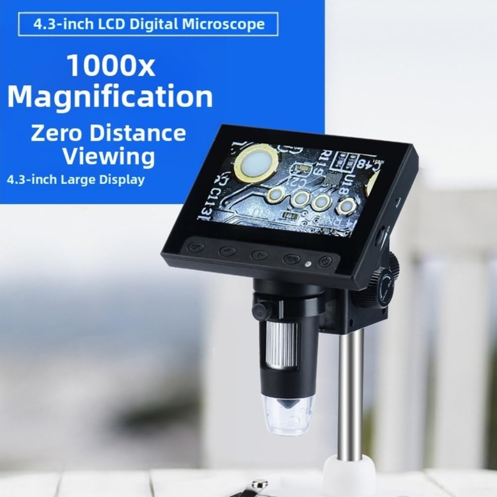 Industrie Mikroskop 8 LED Licht USB Anschluss