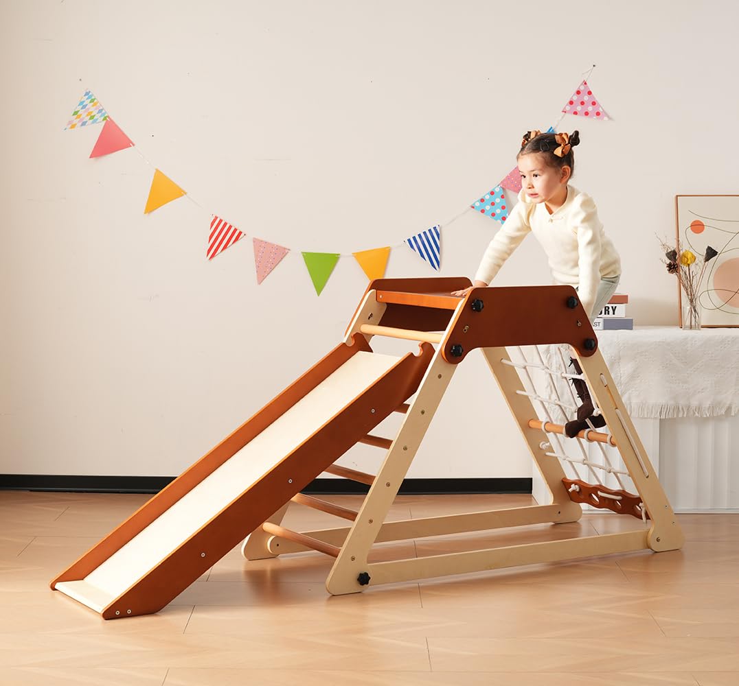 Amazon.co.jp: ジャングルジム 室内 折りたたみ 木製 子供 室内 