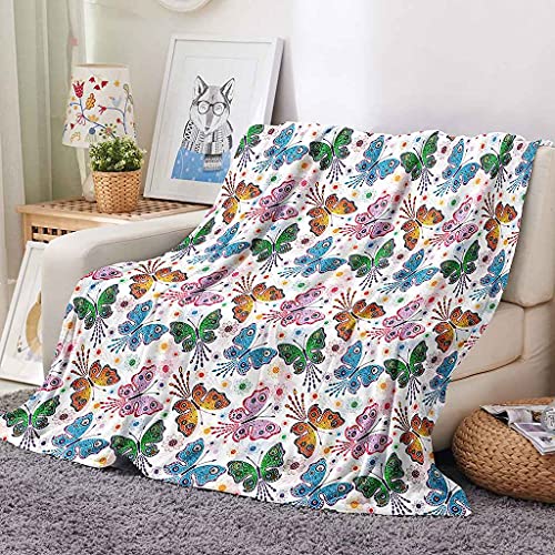 Couverture microfibre douce 3D plaid canapé chaud 150x200 - 3