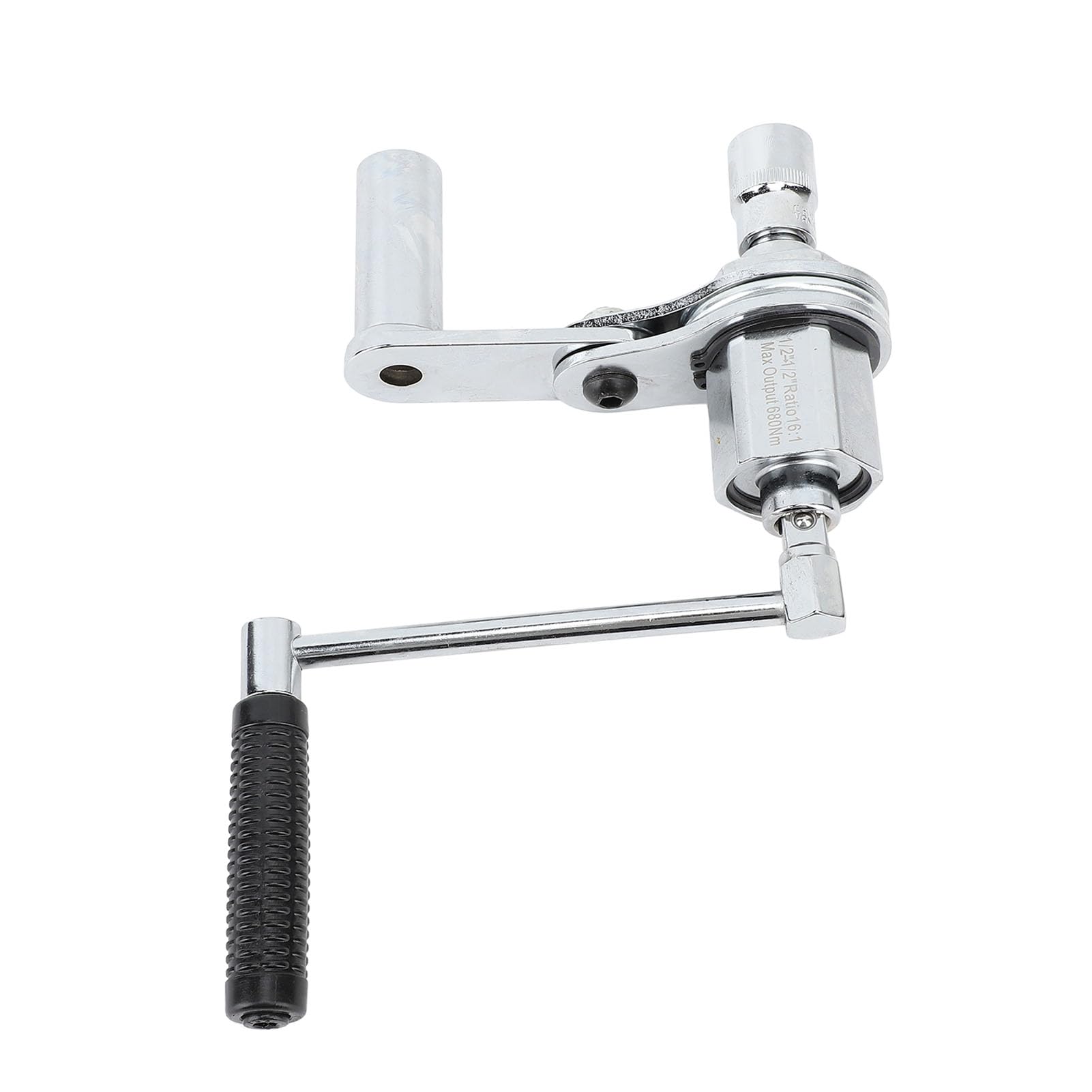Tiiyee Multiplicateur, clé à écrous à 4 Voies, Multiplicateur D'écrou, Ensemble D'outils de Retrait de clé pour Desserrer les écrous de Roue de Pneu de Voiture, écrou en Acier