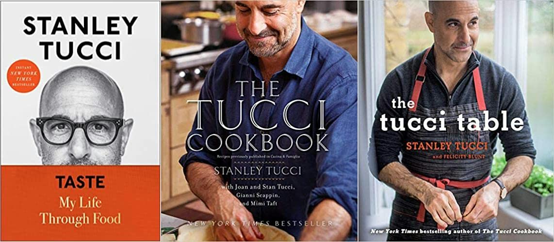 By Stanley Tucci 3 Books Collection Set ( Taste , The Tucci Table , The