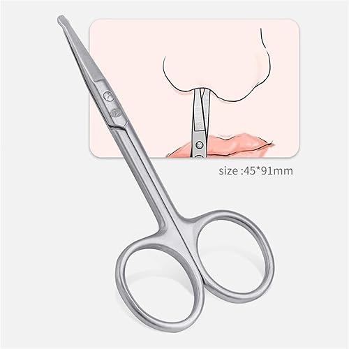 Miniatura 3 de LUNIZ Juego de manicura con lupa, juego de manicura profesional y pedicura, juego de 14 piezas de cuidado de uñas de viaje con estuche de piel