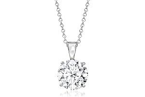 Diamond Platnumz: Ross-Simons 2 Carat Lab-Grown Diamond Solitaire Necklace in 14kt White...