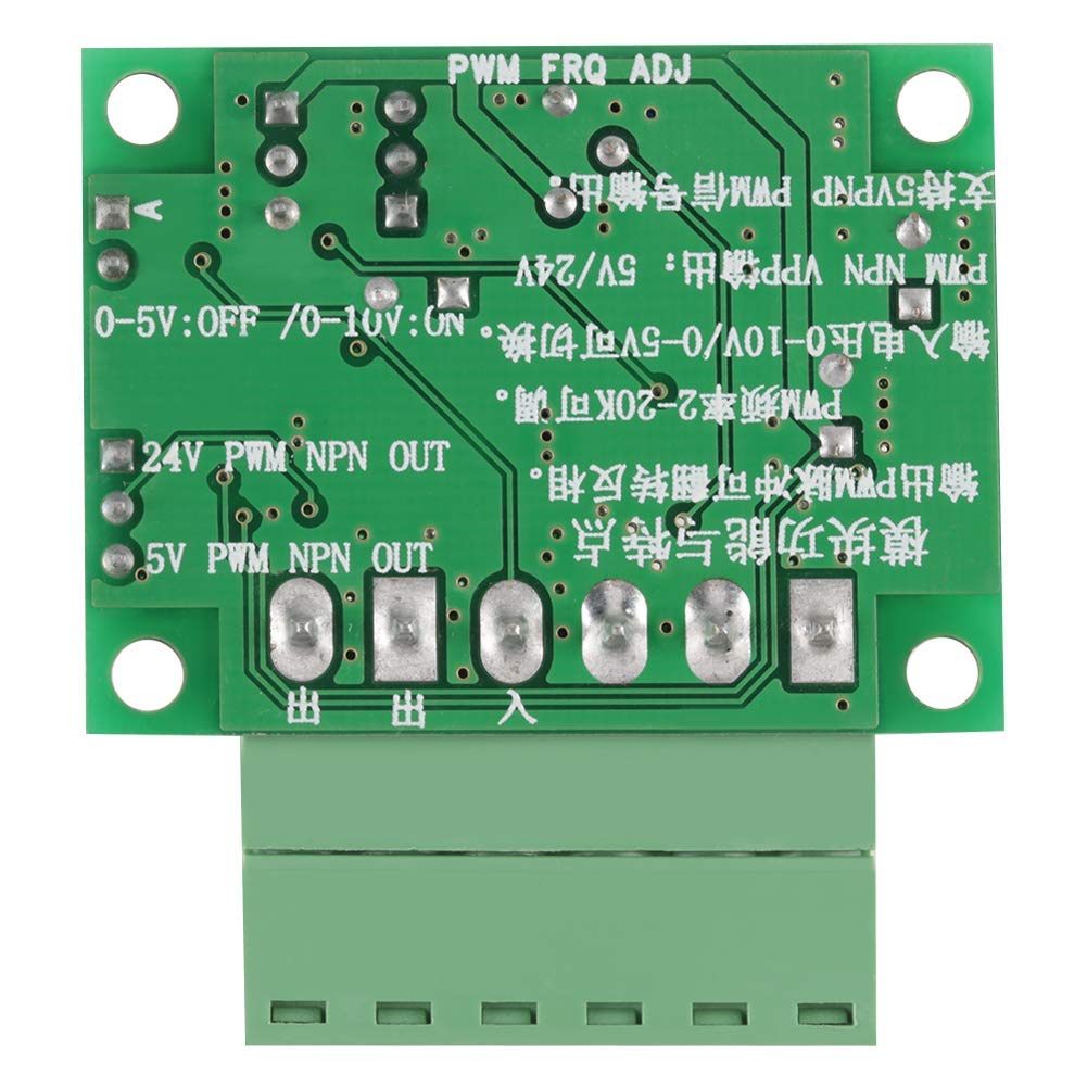 Tensione di ingresso analogica del modulo convertitore 0-5V / 0-10V a segnale PWM 0-100% 2KHZ-20KHZ