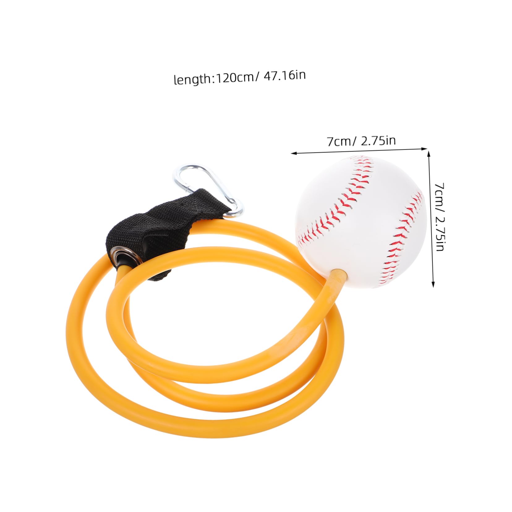 VICASKY Baseball Resistance Trainer Latex Elastic Rope for Pitching and Arm Strength Portable Workout Tool for All Ages Easy Setup for Intense Training Sessions