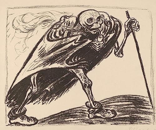 Poster Ernst Barlach La Mort errante pour sublimer un grand bureau