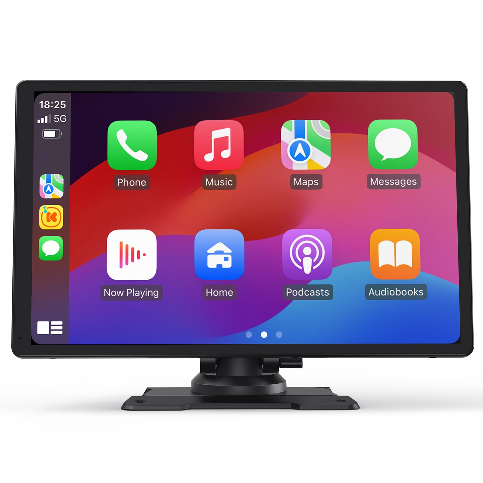Foxpark Display CarPlay da 9,26 pollici con touch screen IPS, Apple CarPlay & Android Auto, Bluetooth 5.0, Mirror Link, FM/AUX, facile installazione Plug & Play per veicoli più vecchi