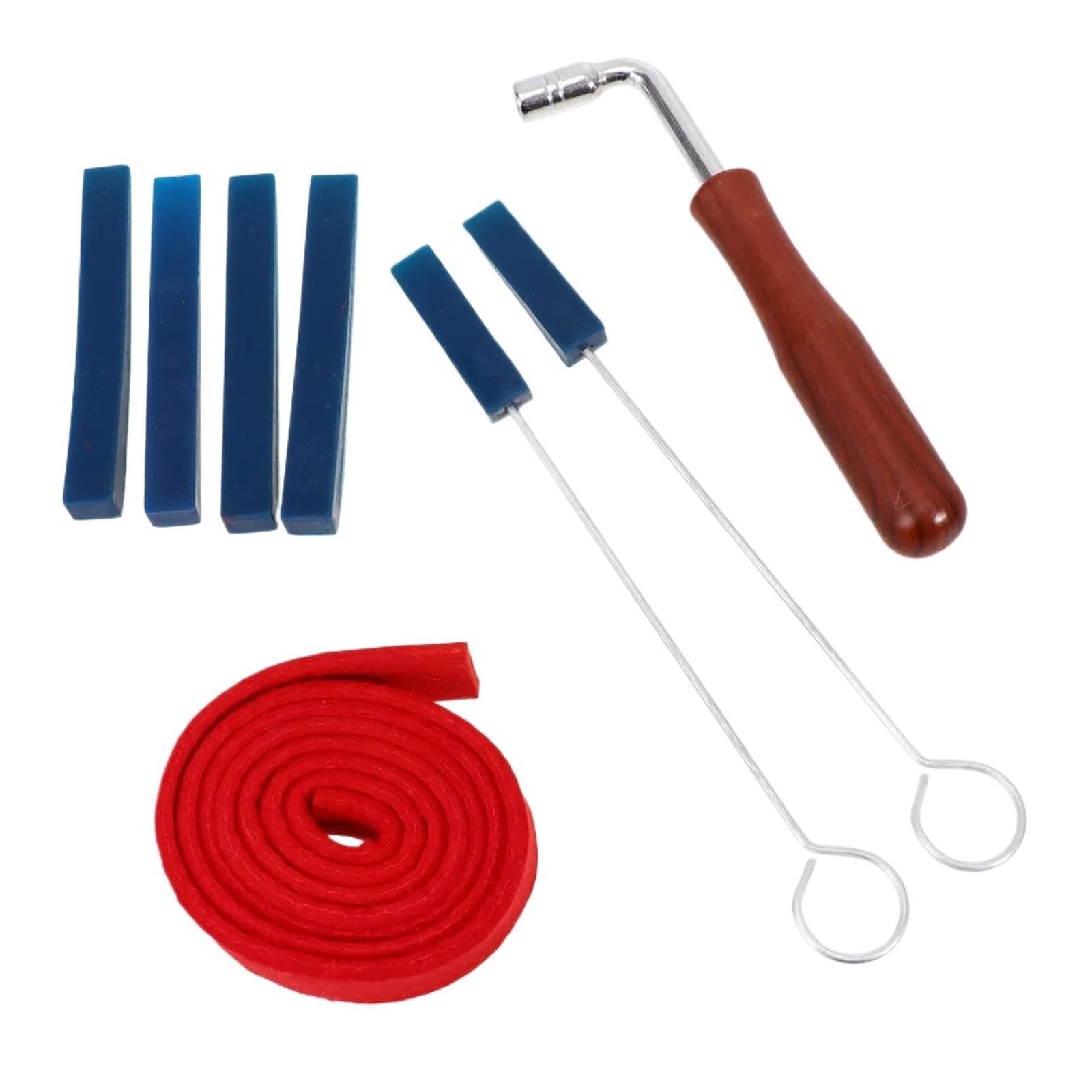 8-teiliges Klavier-Stimmwerkzeug, Metall-Hammerhebel-Set
