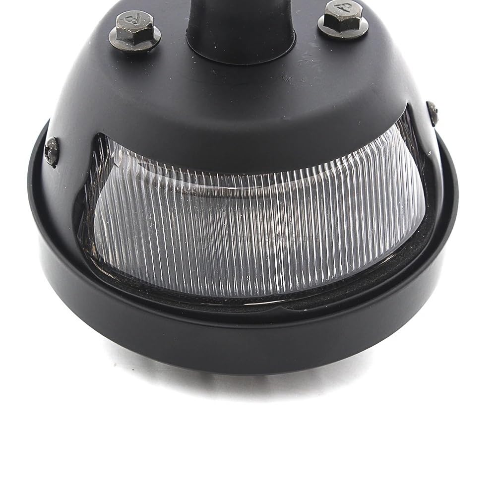 Clignotants Feux Feux arrière ronds noirs pour Moto pour Ha&rley Bobber Chopper, éclairage de frein arrière, indicateur de lampe, accessoires