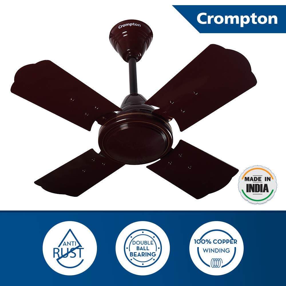 Crompton Cool Breeze Ceiling Fan - Brown -3 Crompton Cool Breeze Ceiling Fan - Brown -3