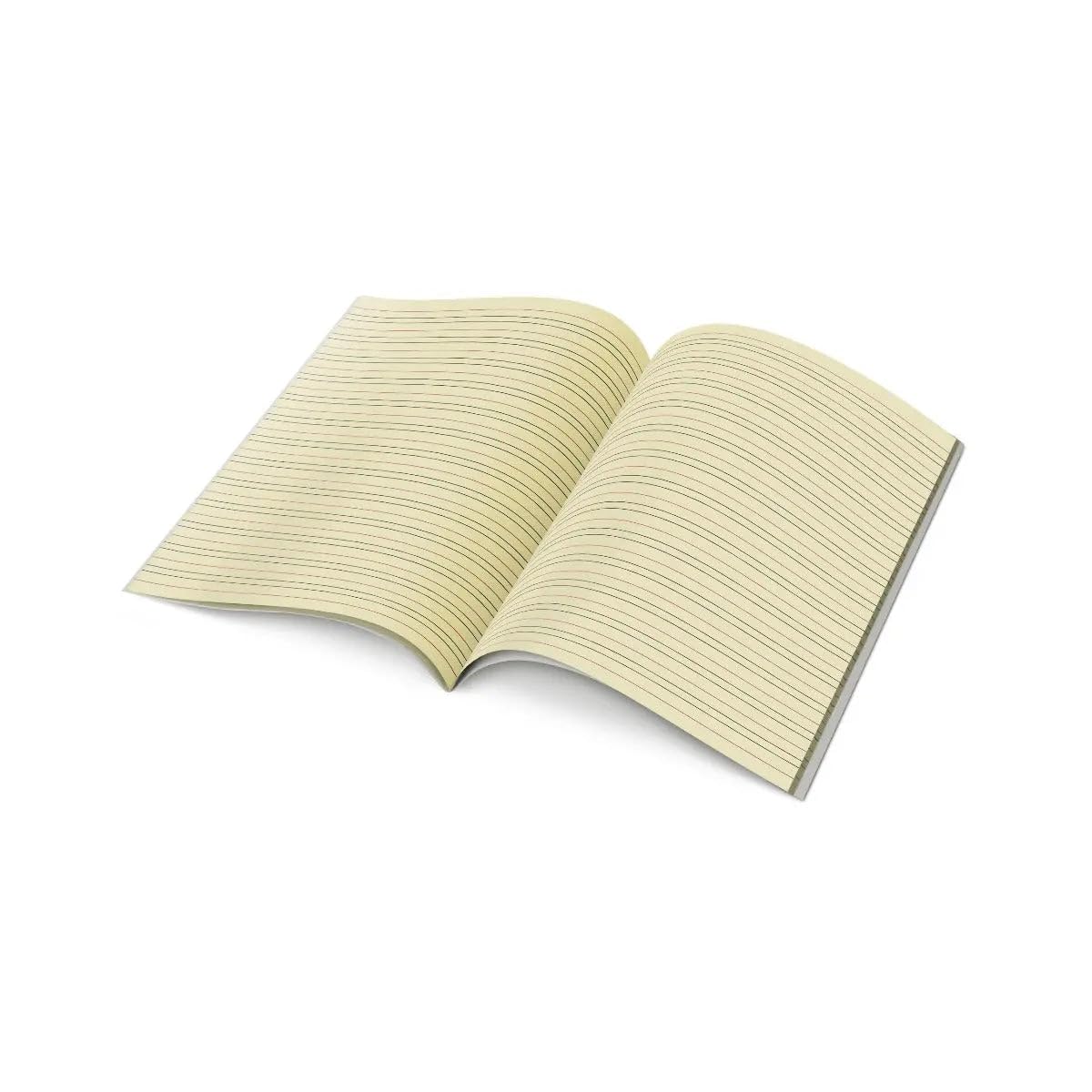 The Dyslexia Shop Tinted Paper Handwriting Exercise Book - 9"x7" Cream/Single Book