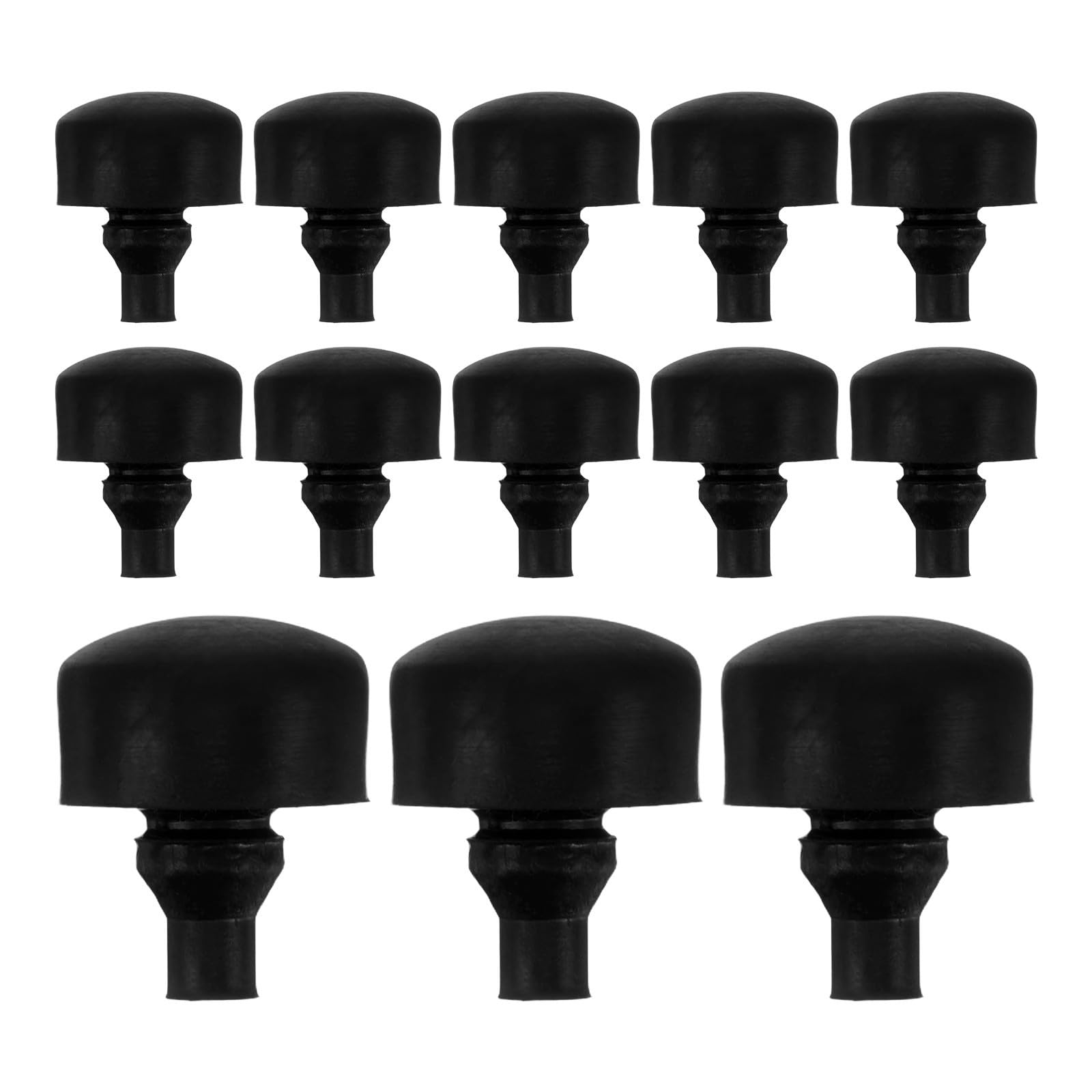 Bujes de Montaje de Goma Amortiguador de Chasis para Motor de Motocicleta 100 Cojines Aplicables para Soporte Antivibración en Reparaciones y Mejoras de Motos