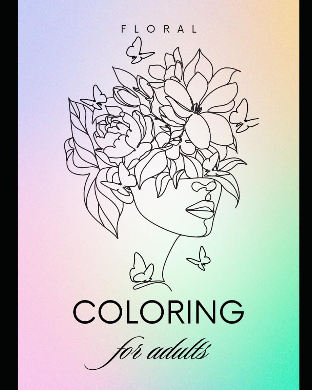 Adult Botanical Coloring Book