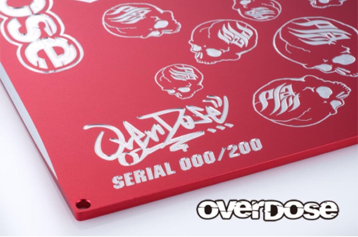 Weld overdose セッティングボード Ver.2 レッド　ガルム Weld overdose セッティングボード Ver.2 レッド ガルム 有