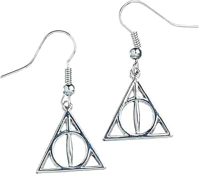 Orecchini Harry Potter Dobby | Gioielli Ufficiali Con Licenza, Ciondoli In Metallo Argentato, Regalo Per Fan, Fatti Nel Regno Unito