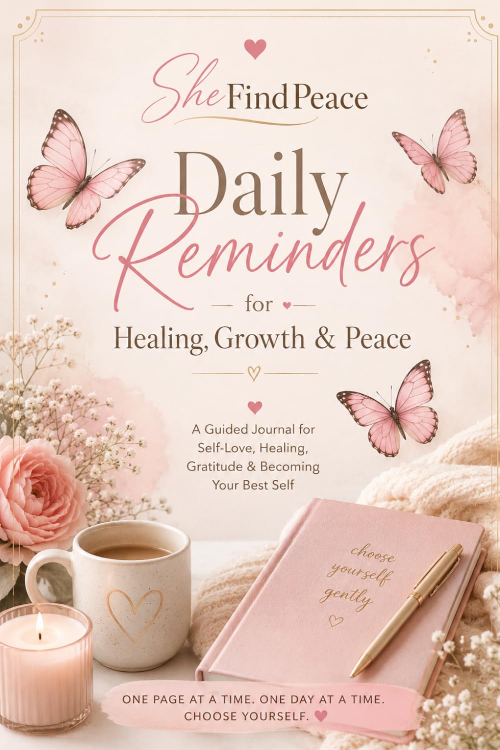 SheFindPeace: Daily Reminders for Healing, Growth & Peace