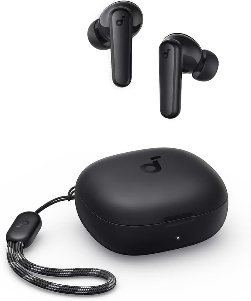 Soundcore P20i Ecouteurs Bluetooth sans Fil by Anker, Écouteurs sans Fil Bluetooth 5.3, conducteurs 10mm, Grosses Basses, 30H de Lecture, étanchéité IPX5, EQ Via App, 2 micros, Mode écouteur Unique