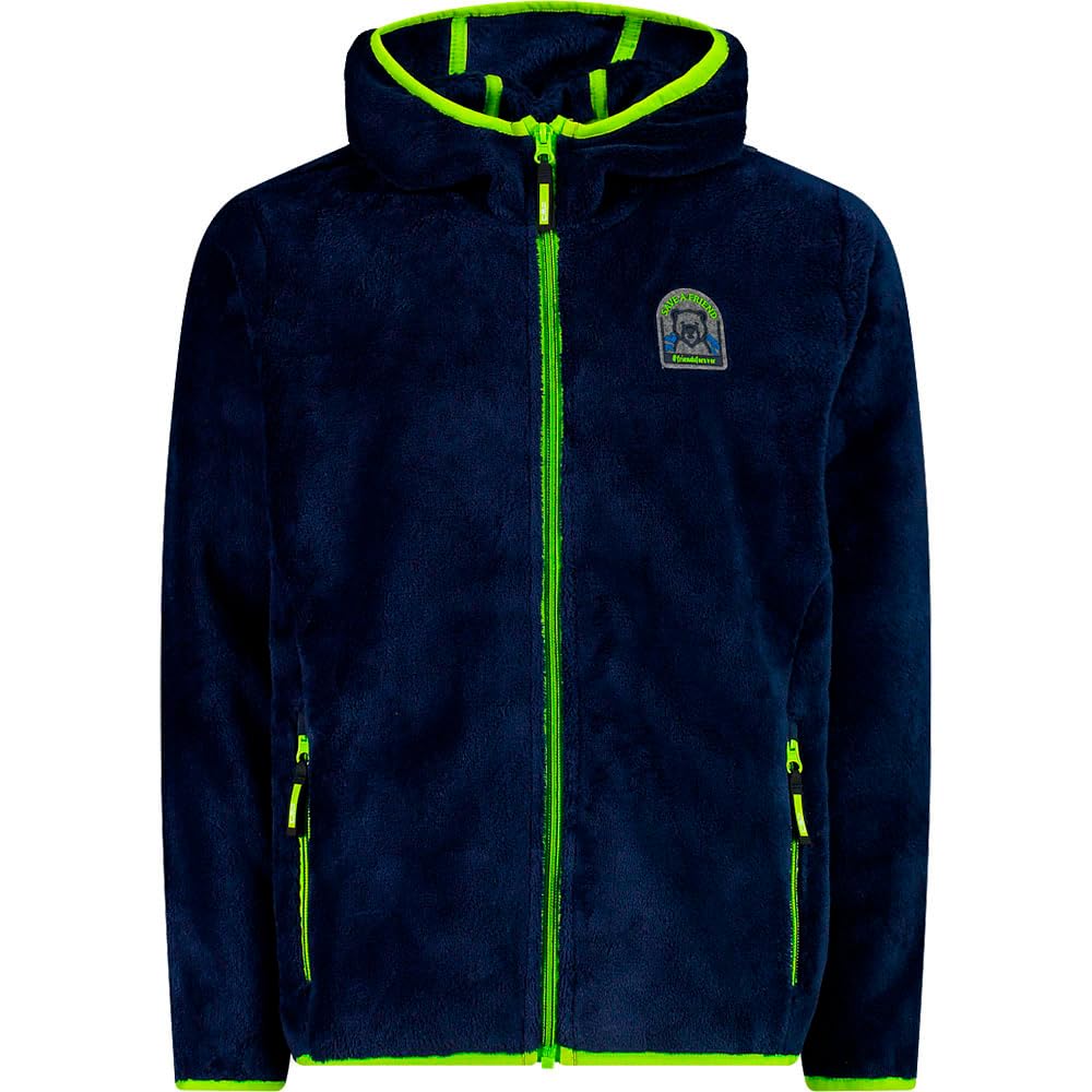 CMP Children's Highloft Fleece Jacket with Fixed Hood Children's Highloft Fleece Jacket with Fixed Hood Unisex – Children and Teenagers