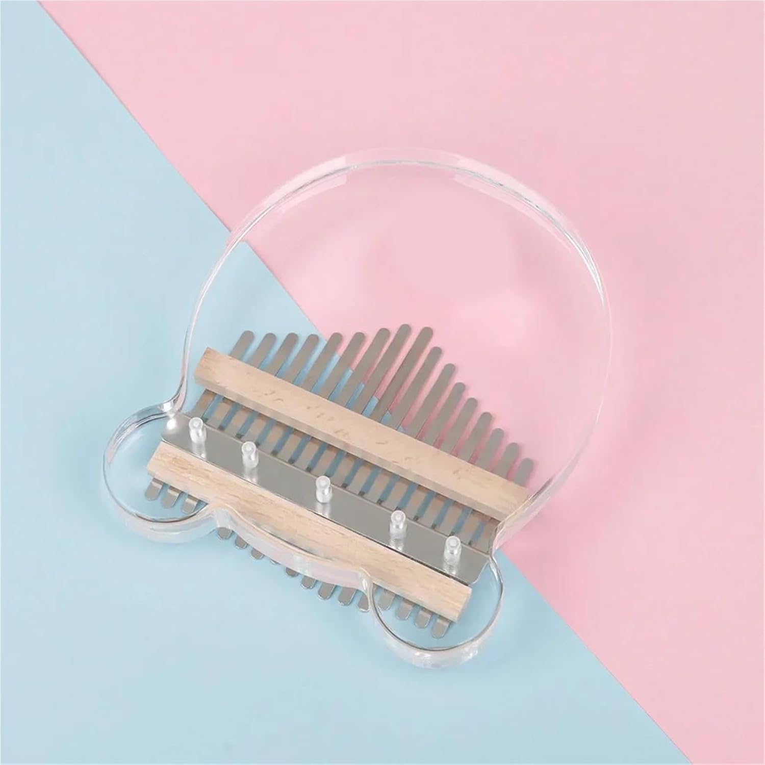Beginners Kalimba 17 Key Transparent Thumb Piano Portable Kalimba With Tuning Tool